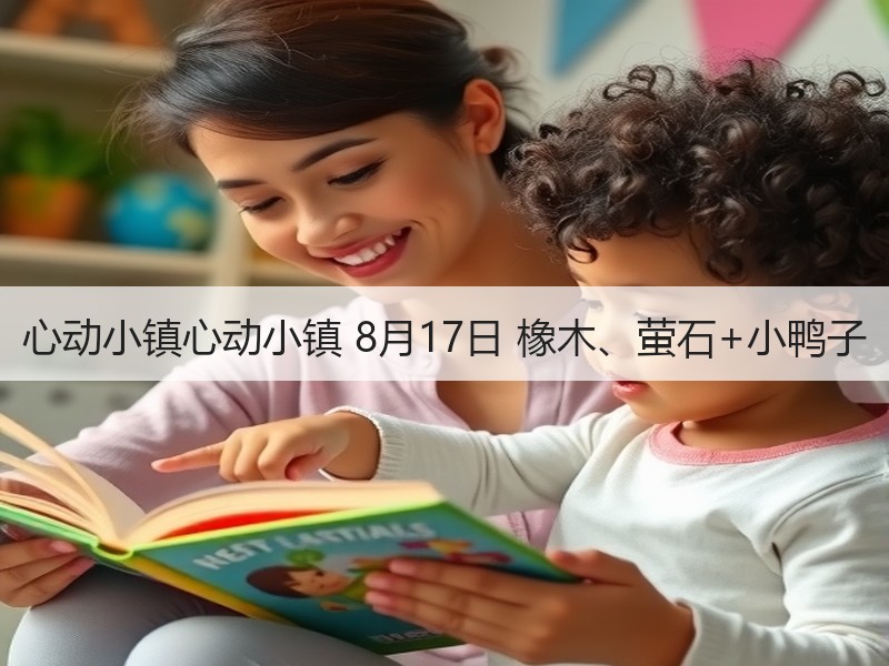 心动小镇心动小镇 8月17日 橡木、萤石+小鸭子
