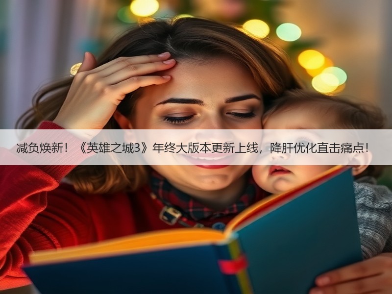 减负焕新！《英雄之城3》年终大版本更新上线，降肝优化直击痛点！