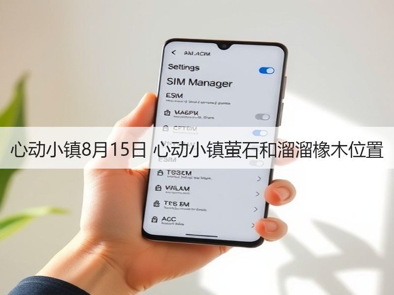 心动小镇8月15日 心动小镇萤石和溜溜橡木位置