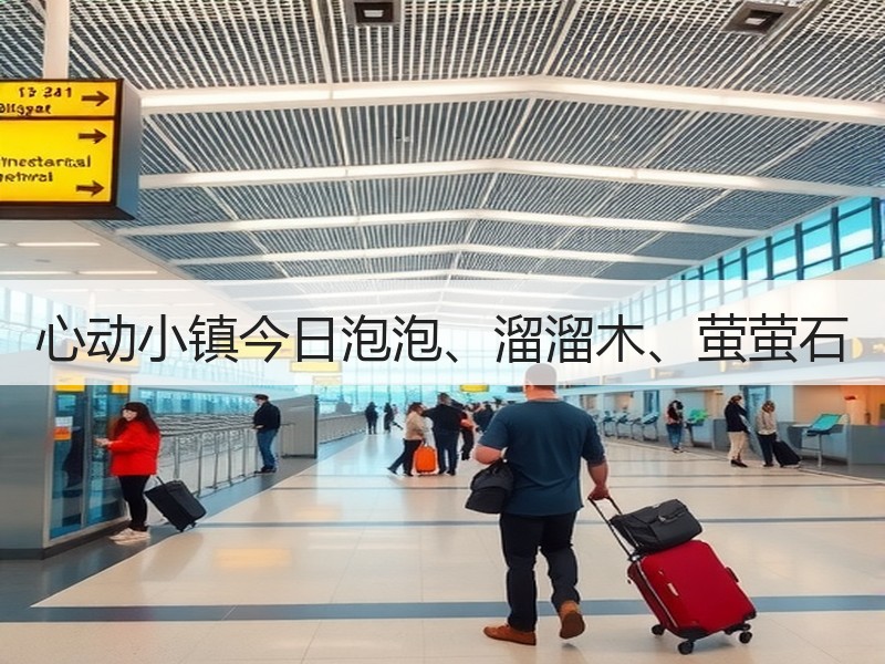 心动小镇今日泡泡、溜溜木、萤萤石