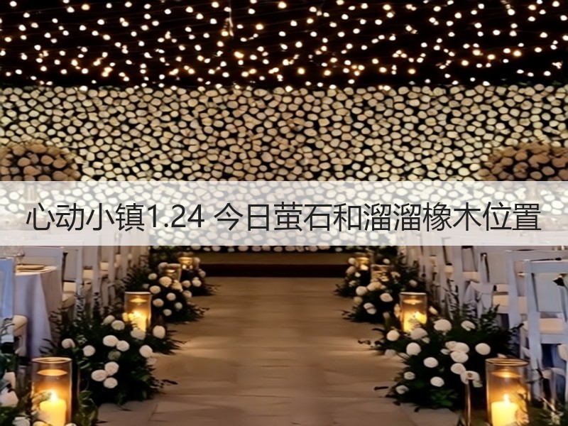 心动小镇1.24 今日萤石和溜溜橡木位置