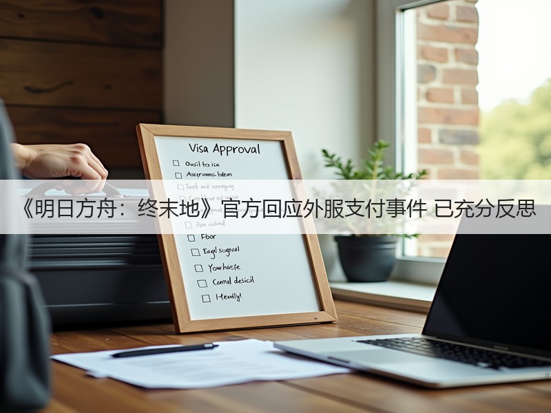《明日方舟：终末地》官方回应外服支付事件 已充分反思