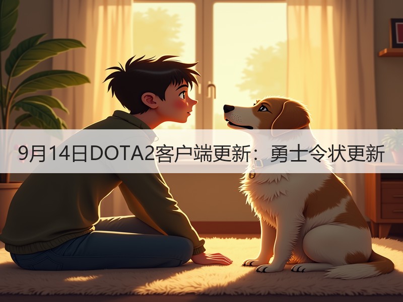 9月14日DOTA2客户端更新：勇士令状更新